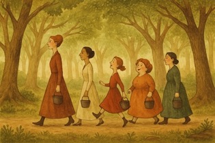 walking to school
